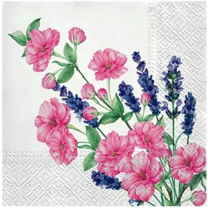 Tovaglioli per decoupage Gentle bouquet - 1 pezzo