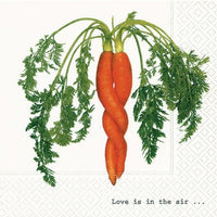 Tovaglioli per decoupage Intertwined Carrot - 1 pezzo