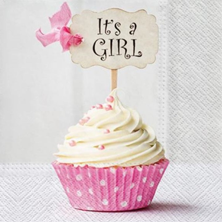 Tovaglioli per decoupage It's a Girl - 1 pezzo