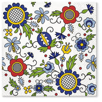 Tovaglioli per decoupage Kashubian Style - 1 pezzo