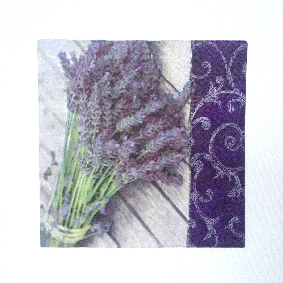 Tovaglioli per DECOUPAGE - Lavanda - 1 art