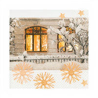 Tovaglioli per decoupage Luci natalizie - 1 pz