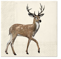Tovaglioli per DECOUPAGE Walking Deer - 1 pezzo
