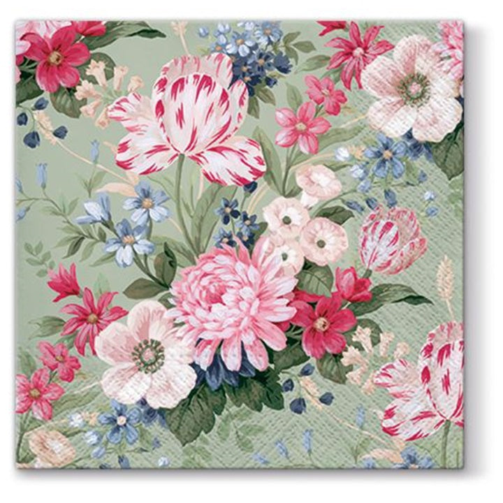 Tovagliolo per decoupage Calm flowers - 1 pz