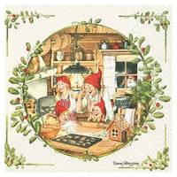 Tovagliolo per decoupage Christmas Bakery - 1 pz