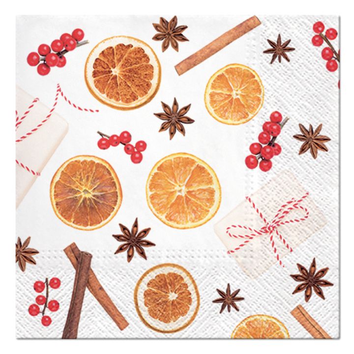 Tovagliolo per decoupage Christmas scent - 1 pz