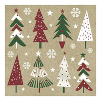 Tovagliolo per decoupage Christmas Trees - 1 pz