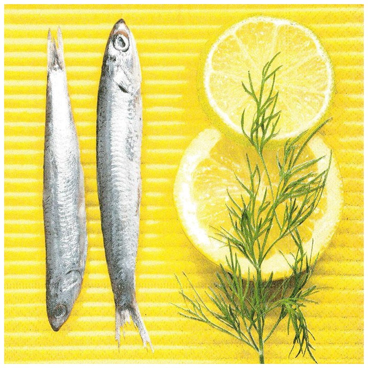 Tovagliolo per decoupage Fish - 1 pz