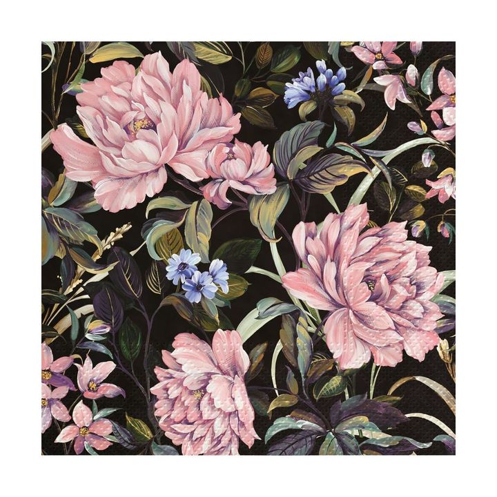 Tovagliolo per decoupage Flowers Mystery - 1 pz