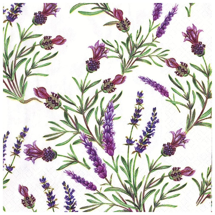 Tovagliolo per decoupage Lavender Twings - 1 pz