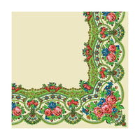 Tovagliolo per decoupage - Motivo di fiori - 1 pz