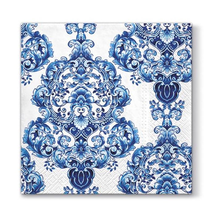 Tovagliolo per decoupage - Ornamenti su porcellana - 1 pz