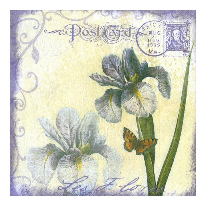 Tovagliolo per decoupage - Postcard - 1 pz