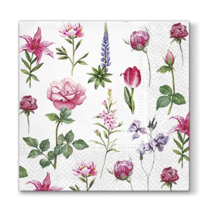 Tovagliolo per decoupage - Regalo da giardino - 1 pz