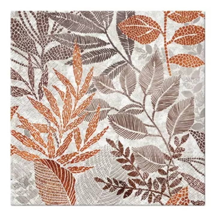 Tovagliolo per decoupage Rising Leaves - 1 pz