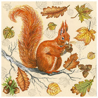 Tovagliolo per decoupage Scoiattolo - 1 pz