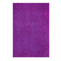 Gomma decorativa EVA - Lucida - Adesiva - 20x30 cm – purple