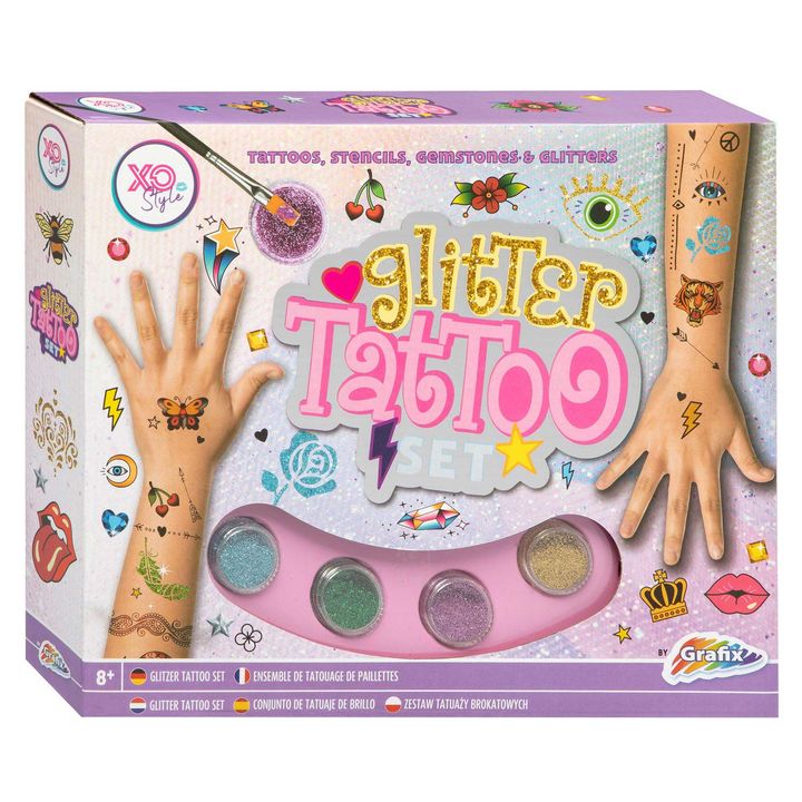 Set tatuaggi glitter
