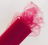 Tulle decorativo 50 cm x 9 m | varie tonalità - Rosso