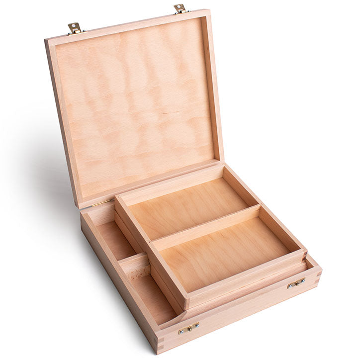 UMTON Scatola di legno per colori a olio e accessori