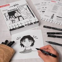 UNI PIN Manga Starter Case Set regalo