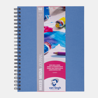 ROYAL TALENS Van Gogh Blocco Mix Media 160 g/m² 50FG A5 incollato