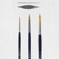 ROYAL TALENS Van Gogh serie 295 set di pennelli per pittura a olio e acrilico, misure 8, 12, 16