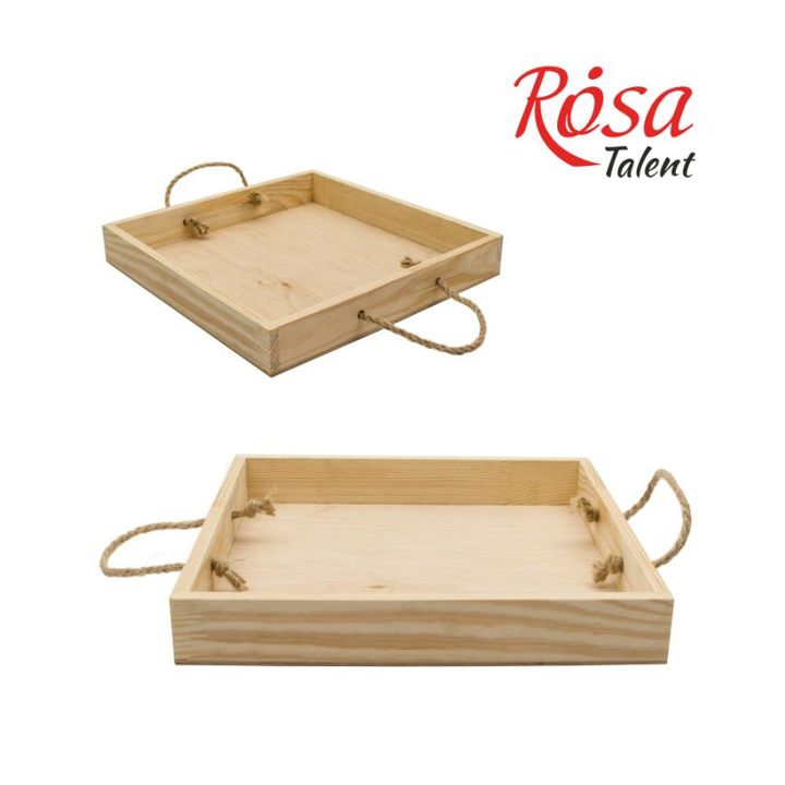 Vassoio di legno ROSA TALENT