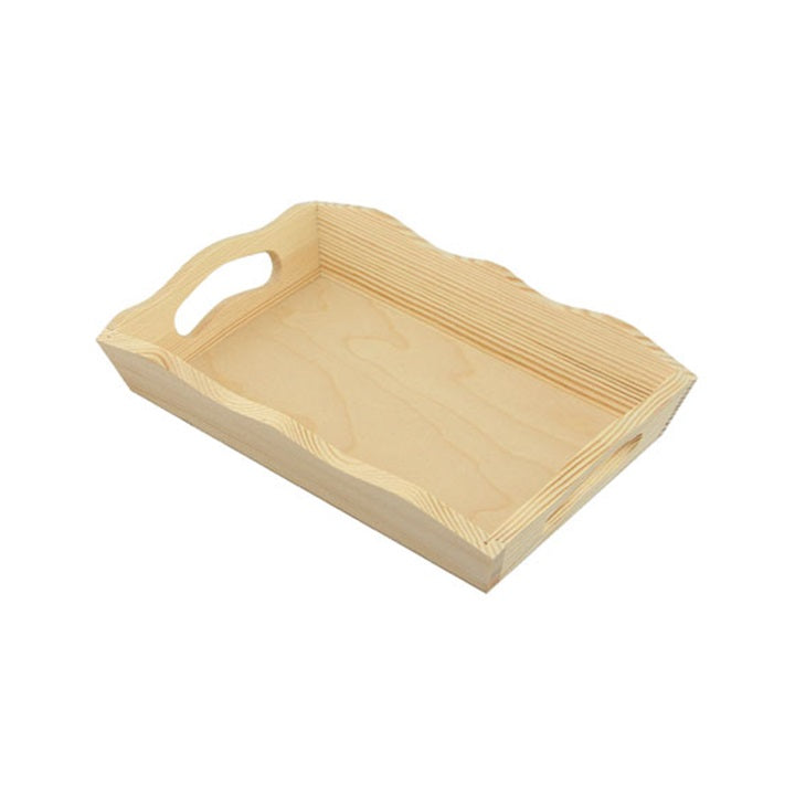 Vassoio in legno 29x20x4.5 cm