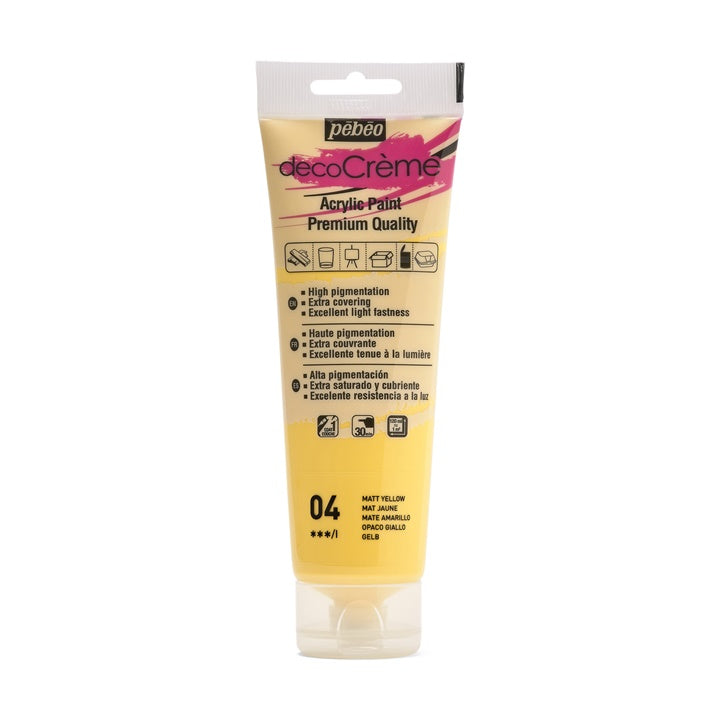 Vernice acrilica  Pebeo decoCreme 120 ml | colori diversi