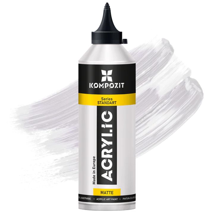 Vernice acrilica STANDART Kompozit | Varie tonalità - 01 Bianco di miscelazione