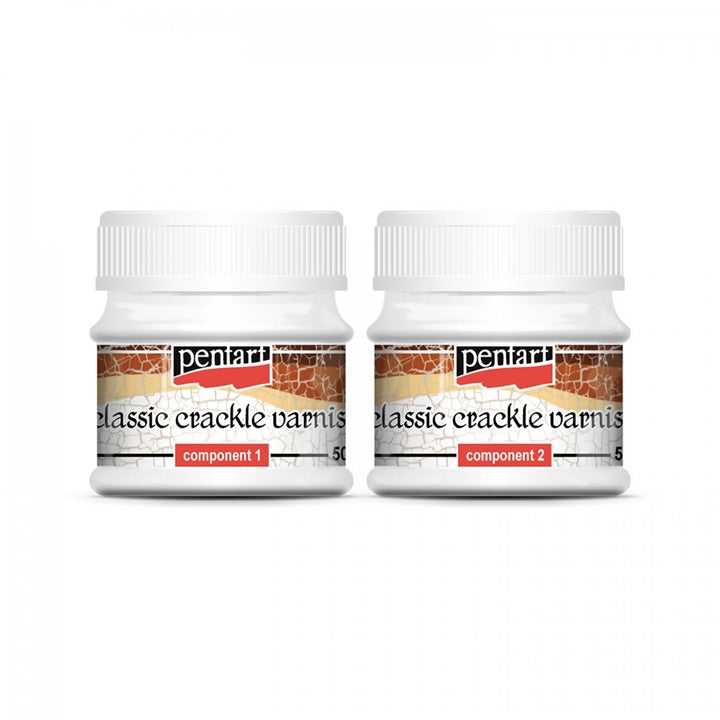 Vernice cracking bifasica - classica 2 x 50 ml