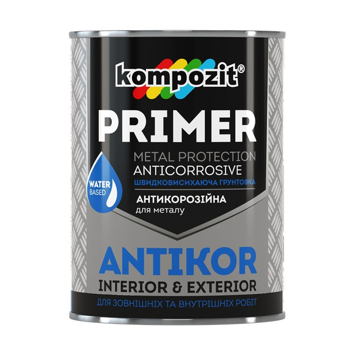 Vernice di fondo per metallo  KOMPOZIT ANTIKOR 3,5 kg | varie tonalità