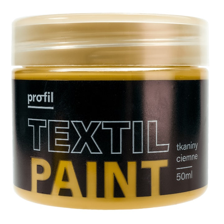 Vernice metallizzata per tessuti scuri Profil 50 ml – oro