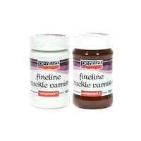 Vernice per effetto crackle sottile 2 componenti - 100 ml + 100 ml