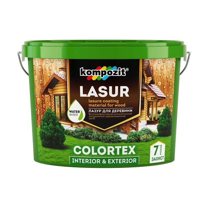 Vernice per legno  KOMPOZIT COLORTEX 0,9 l – Incolore