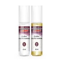 Vernice screpolante Pentart Fineline a crepe sottili, bicomponente, set 2x 20 ml