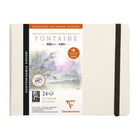Clairefontaine Fontaine taccuino per acquerello HP 300 g 24 fogli copertina rigida
