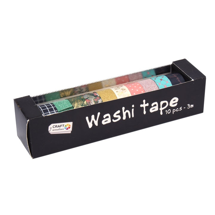 Washi nastro Craft Sensations - 10 pezzi