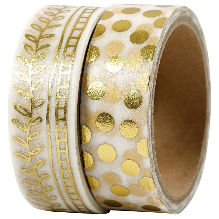Washi tape 2 pezzi – oro