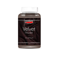 Polvere con un effetto vellutato per la decorazione Pentart – Dark brown 18 g