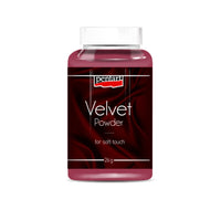 Polvere con un effetto vellutato per la decorazione Pentart – Garnet red 26 g