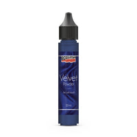 Polvere con un effetto vellutato per la decorazione Pentart – Royal blue