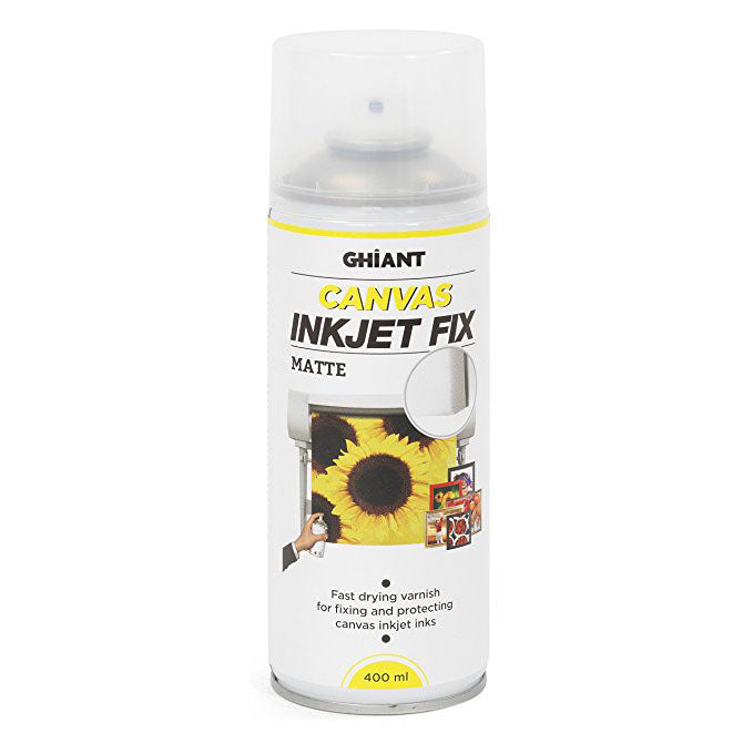 Vernice fissativo in spray per tela Ghiant 400 ml – Opaca