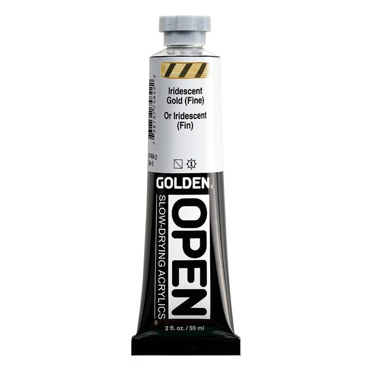 GOLDEN OPEN Vernice acrilica iridescente ad asciugatura lenta – 7484 Zlatá Jemná