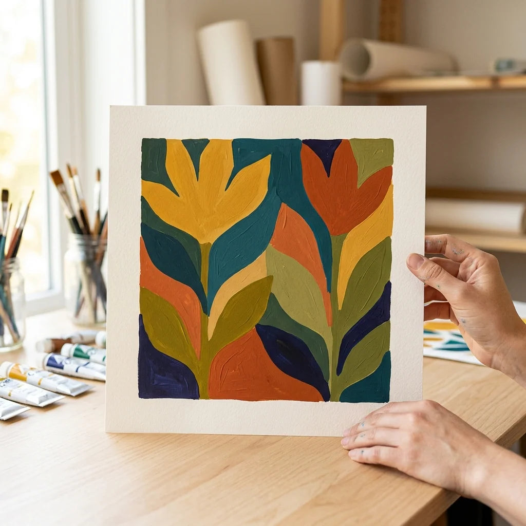 Illustrazione a gouache