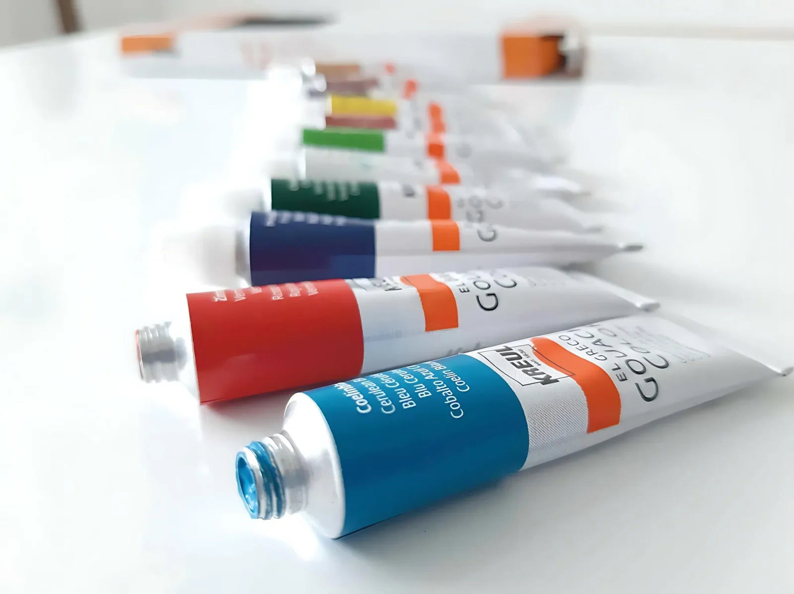 Set di gouache El Greco — tubetti da 12 ml