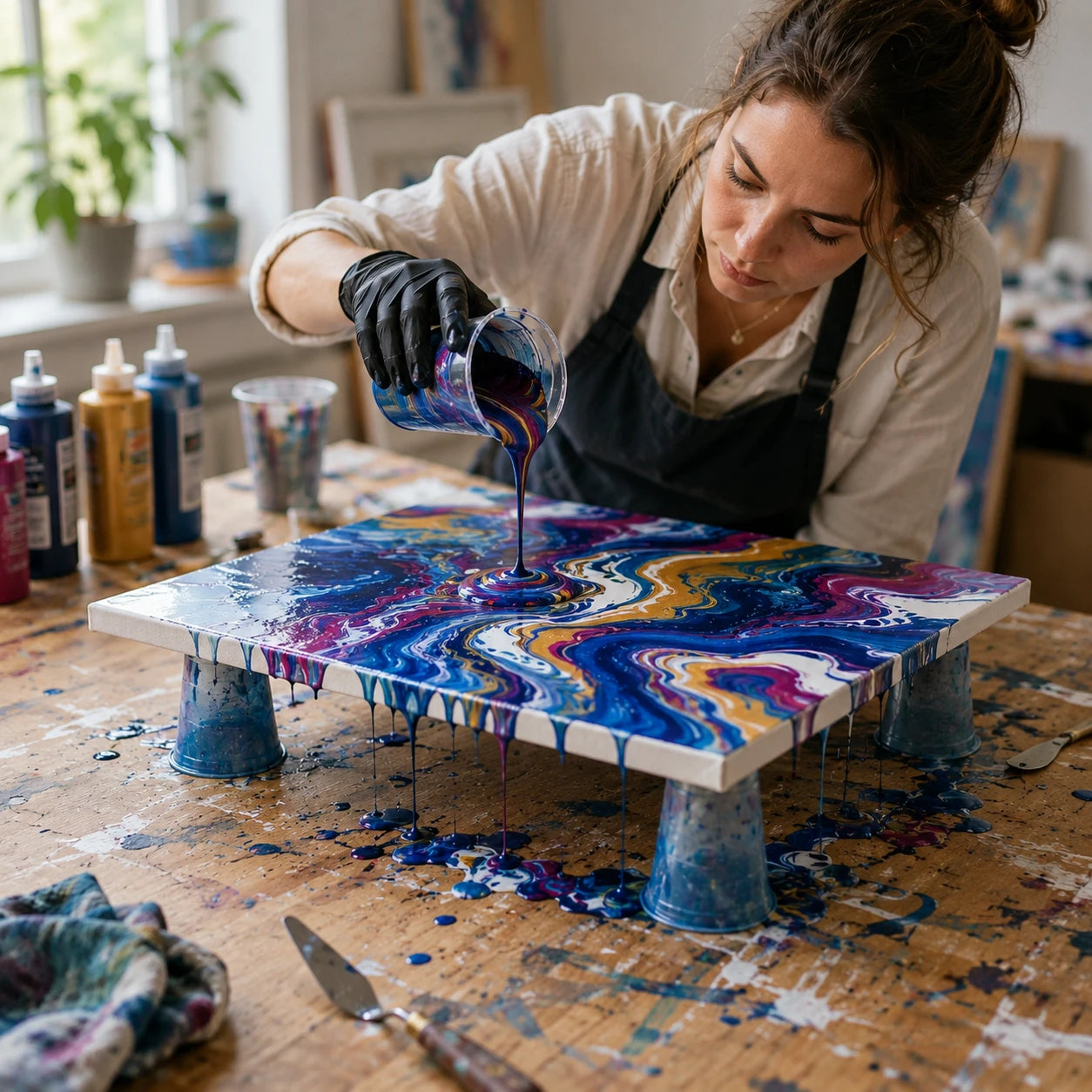 Opera artistica su tela ECO ARTMIE